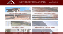 Desktop Screenshot of dachmal.pl
